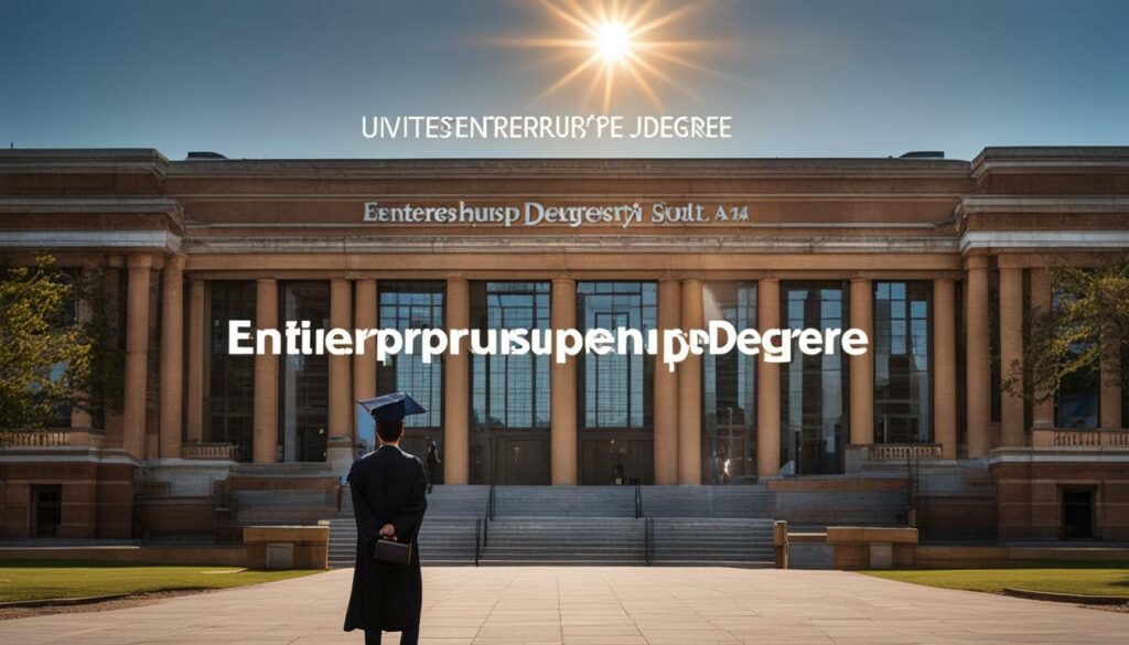 entrepreneurship degree