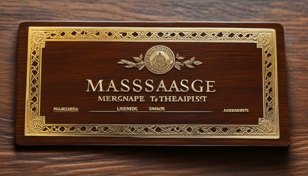 Massage Therapist License