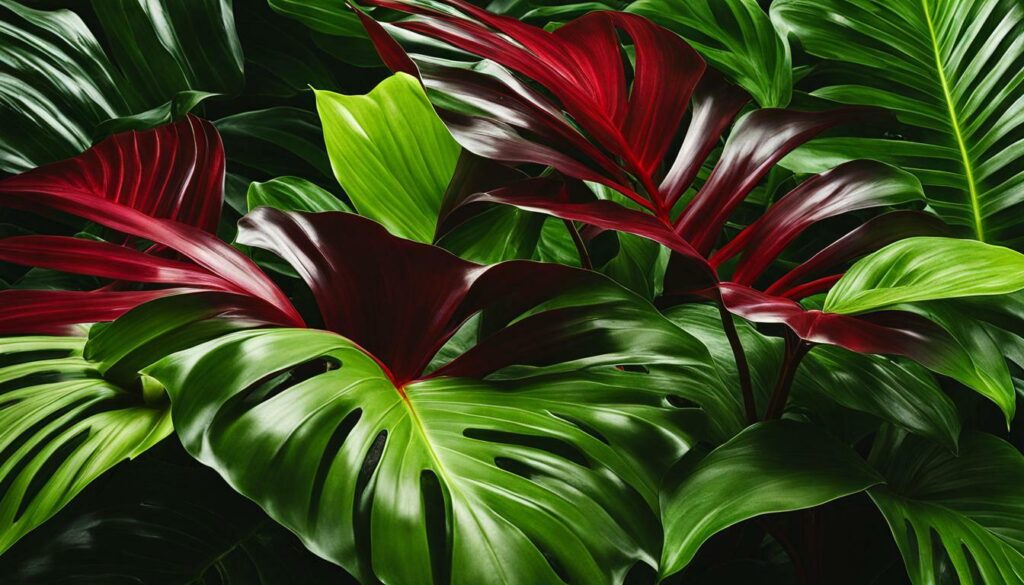 Philodendron ‘Red Congo’: