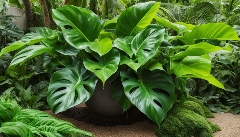 Philodendron 'Burle Marx':