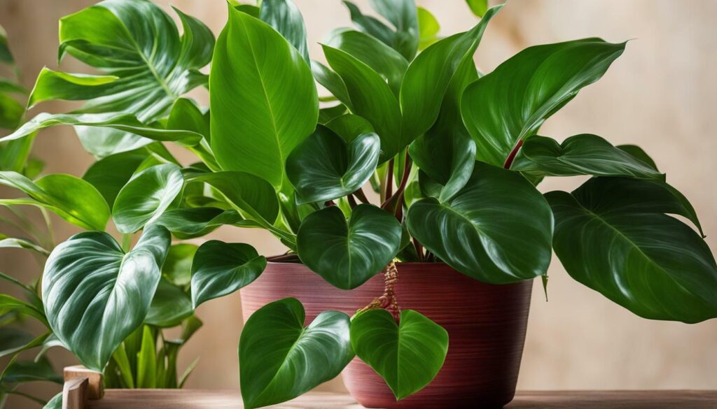 Philodendron 'Imperial Red' image