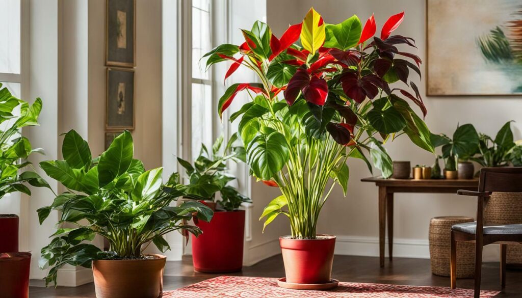 Philodendron 'Ring of Fire':
