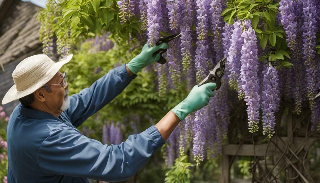 Pruning Techniques for Chinese Wisteria