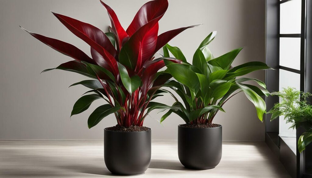 red congo indoor plant