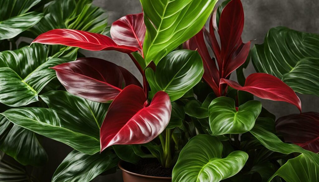 red congo philodendron care
