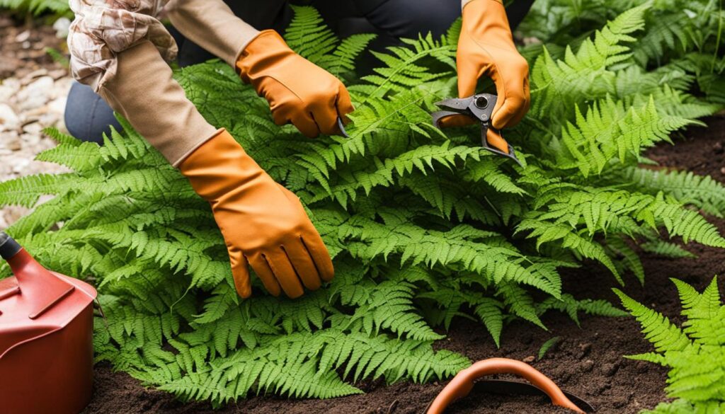 Care tips for Lady Fern