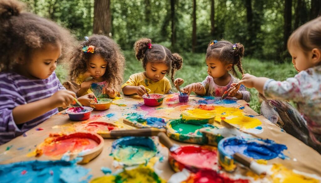 outdoor crafts for toddlers