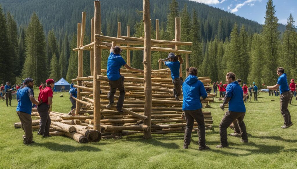 outdoor team building activities for employees